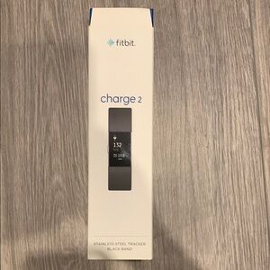 Fitbit Charge 2 with Black Band NWT!
